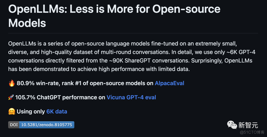 击败ChatGPT？OpenChat霸榜斯坦福AlpacaEval开源榜首，性能高达105.7%_json_03