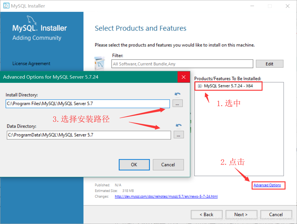 MySQL安装中默认的用户名 安装mysql5.7后,其默认服务名为_服务器_09