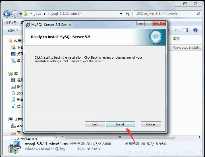 32 mysql下载 win7 mysql5.5 32位安装教程_数据库_08