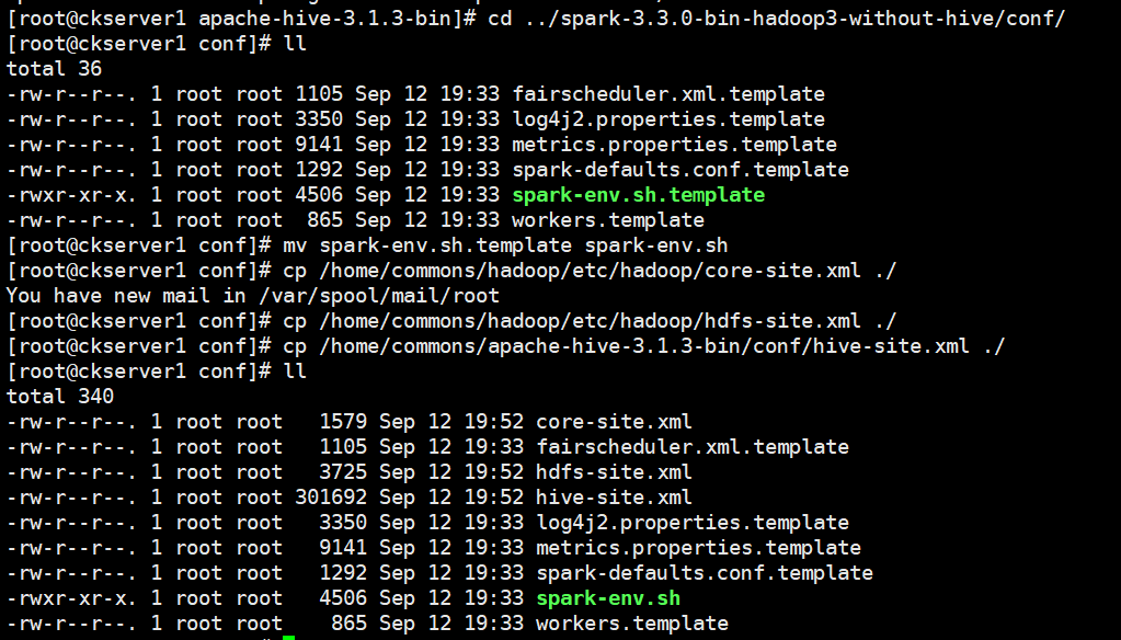 选择 Spark 作为 Hive 的执行引擎需要配置 Hive 的 Spark on YARN 服务依赖关系。 hive使用spark引擎_hive_10