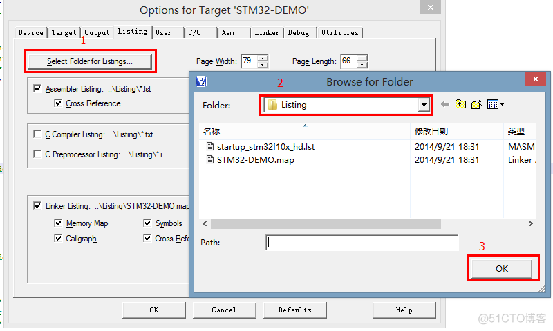 chibios keil stm32 移植 stm32 keil4配置_库文件_03