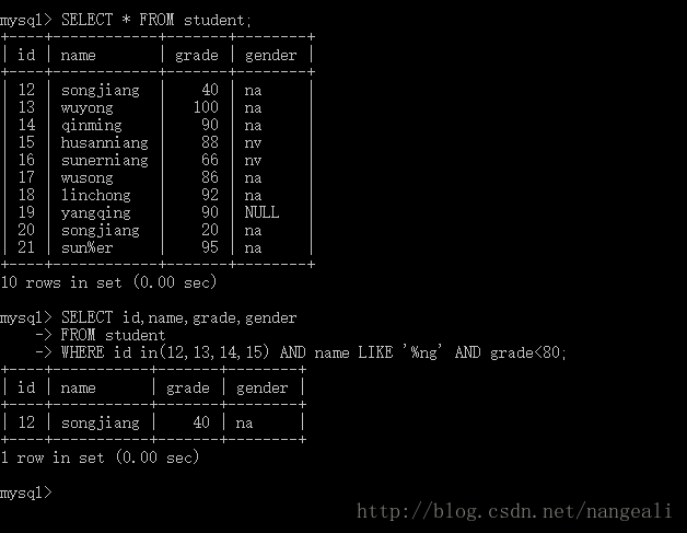 count mysql 多条件判断 多条件查询mysql_分隔符_02