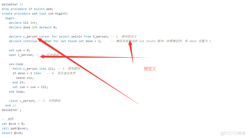 crud操作 mysql mysql cursor使用_数据