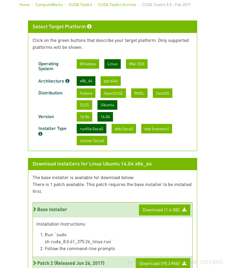 cuda版本与pytorch版本依赖关系 cuda8.0 pytorch_ubuntu_02