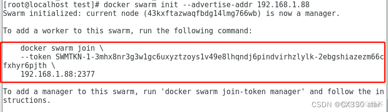 docker swarm集群 启动 docker swarm集群搭建_nginx