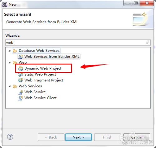 eclipes怎么新建java eclipse如何新建一个web project_Dynamic_04