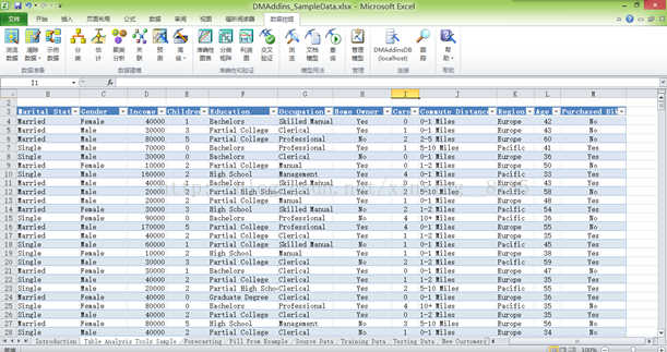 excel数据挖掘 pdf excel数据挖掘选项卡_excel数据挖掘 pdf