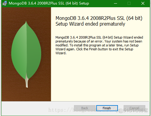 failed 安装mongodb mongodb无法安装_mongodb_11