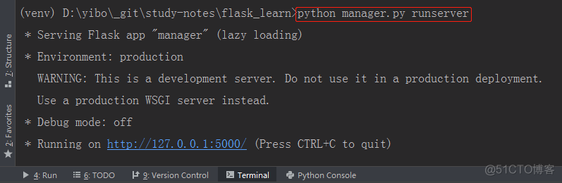 flask python 开发环境 flask 运行python脚本_flask