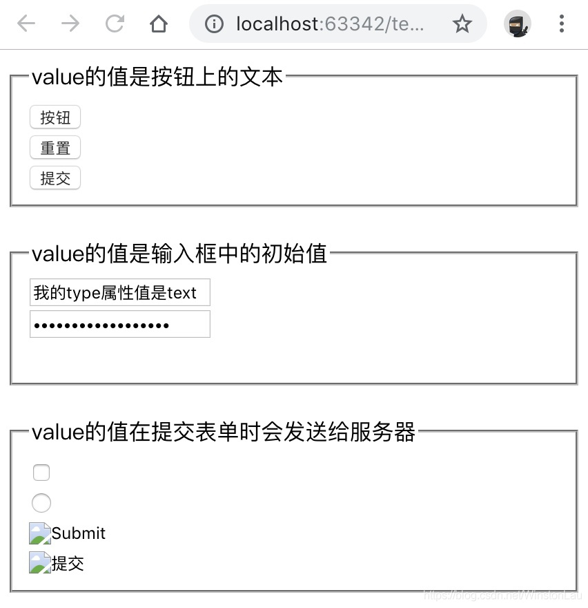 form html5 input 属性 html input value属性_input标签