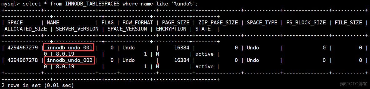 general表空间 mysql mysql undo表空间_ci