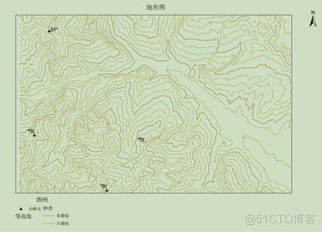 gis数据可视化网站 gis可视性分析_地形图_43