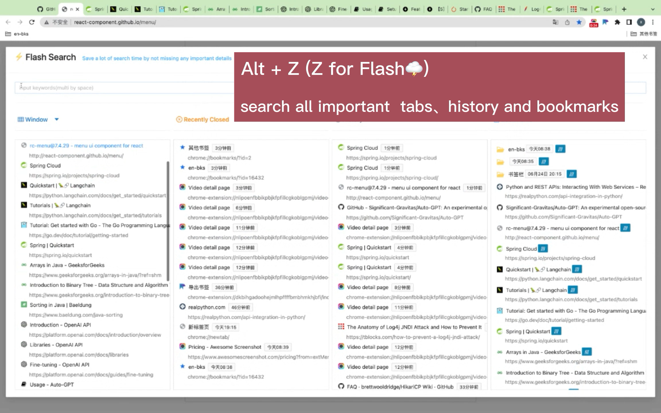 Flash Switcher：浏览器终极效率助手_高效插件_02