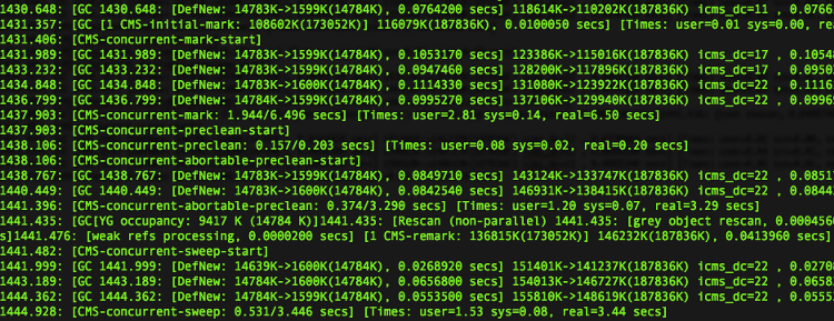 hbase 写入日志后 hbase gc 日志_hadoop