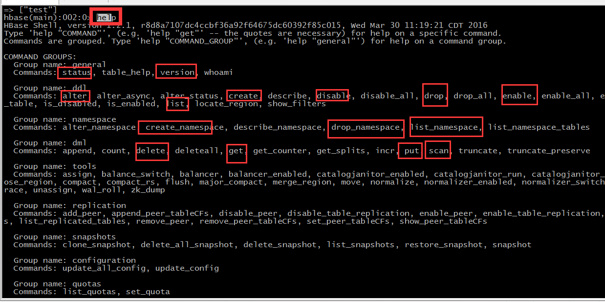 hbase 帮助命令 hbase命令行_删除表_04