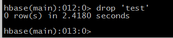 hbase 帮助命令 hbase命令行_删除表_19