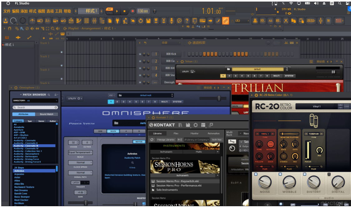 音乐创作编辑软件FL Studio 21.0.3.3517中文版 Keygen免费下载安装激活教程 _FL studio21中文版_04