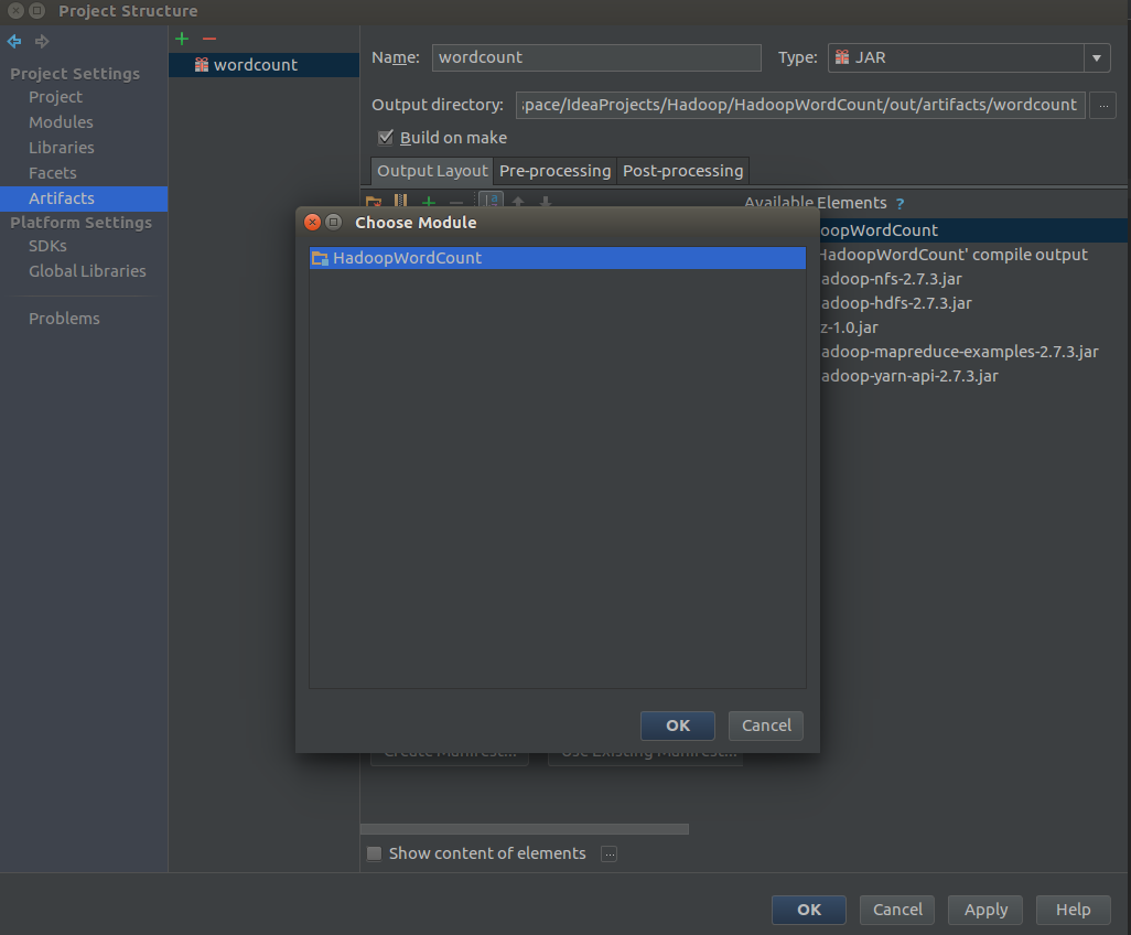 idea 编译hadoop idea搭建hadoop开发环境_intellij idea_05