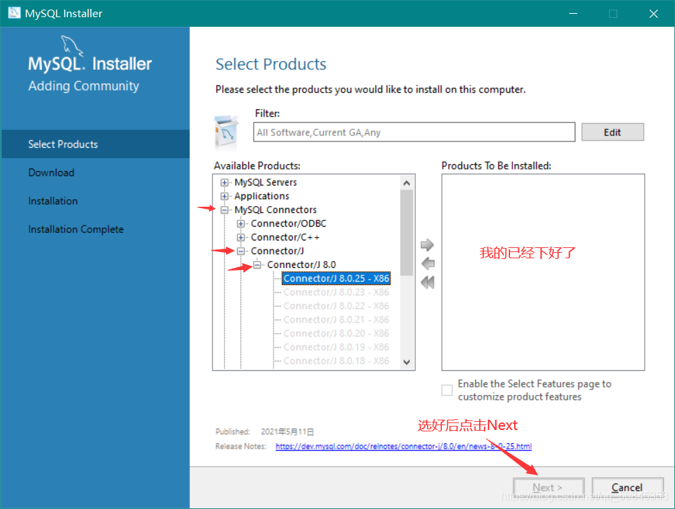 idea连接mysql参数 idea连接mysql数据库8.0_java_06