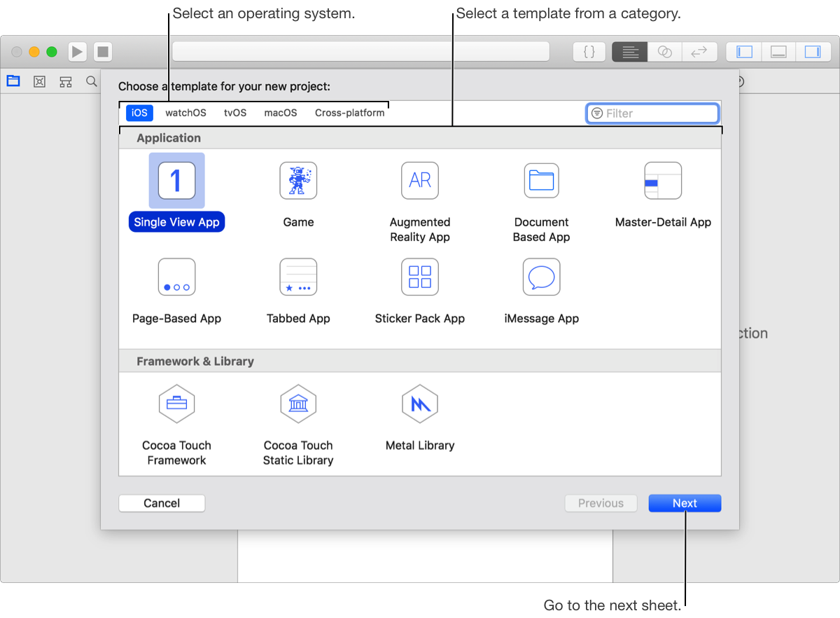 ios xcode 程序入口 xcode app_模版