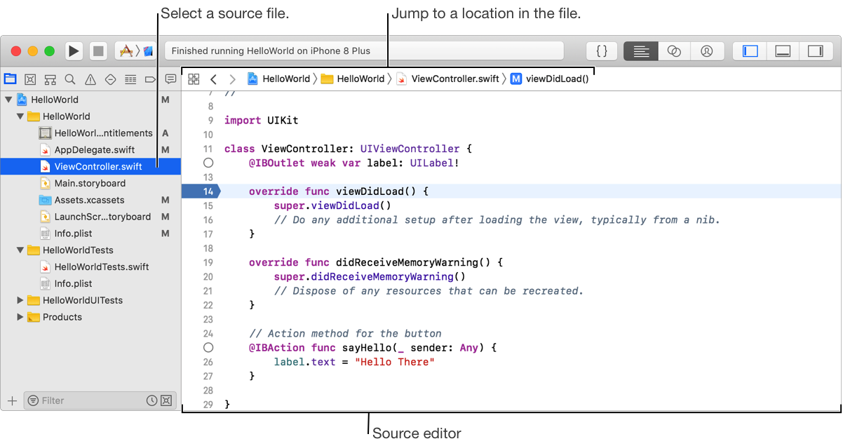 ios xcode 程序入口 xcode app_工具条_05