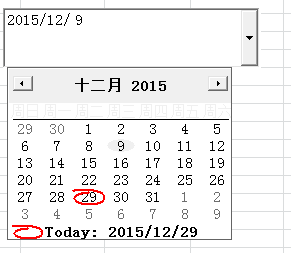 ios 选择日期控件 excel 日期选择控件_控件