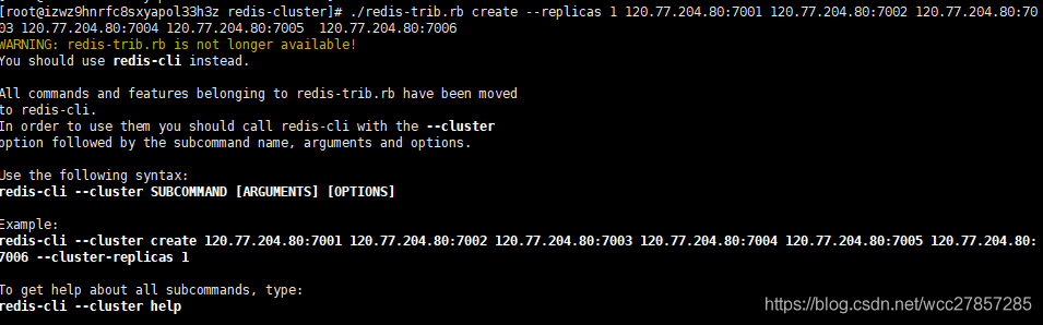 cluster redis 详解 redis-cli cluster_linux_07