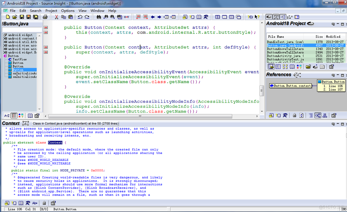 insight 开发JAVA用source source insight如何运行_右键