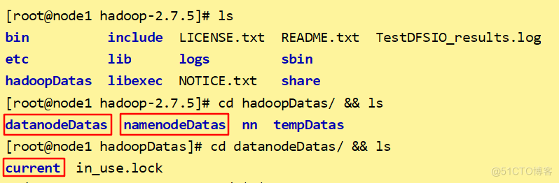 datanode hadoop 作用 hadoop中datanode启动不了_HDFS_05