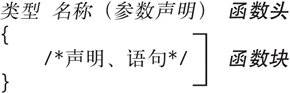 c语言中的函数 import python C语言中的函数头是什么_字符串