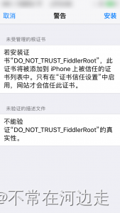 ios打不开fiddler端口 fiddler苹果_HTTPS_10