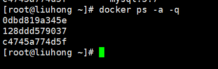 docker ports ps 结果详解 docker ps -n_mysql_03