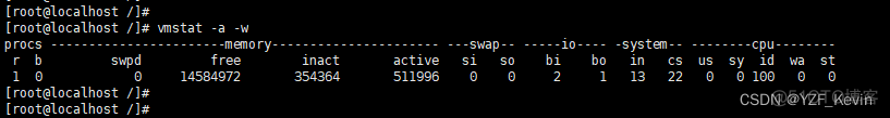 vmstat 命令_linux vmstat命令_02