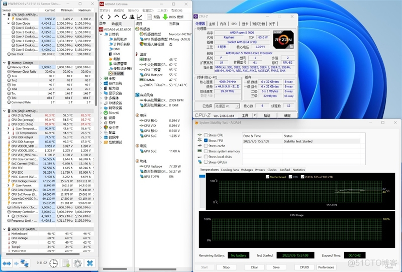 锐龙5 7600搭配A620主板大战i5-13490F：整体便宜800元 游戏性能完全持平_测试数据_54