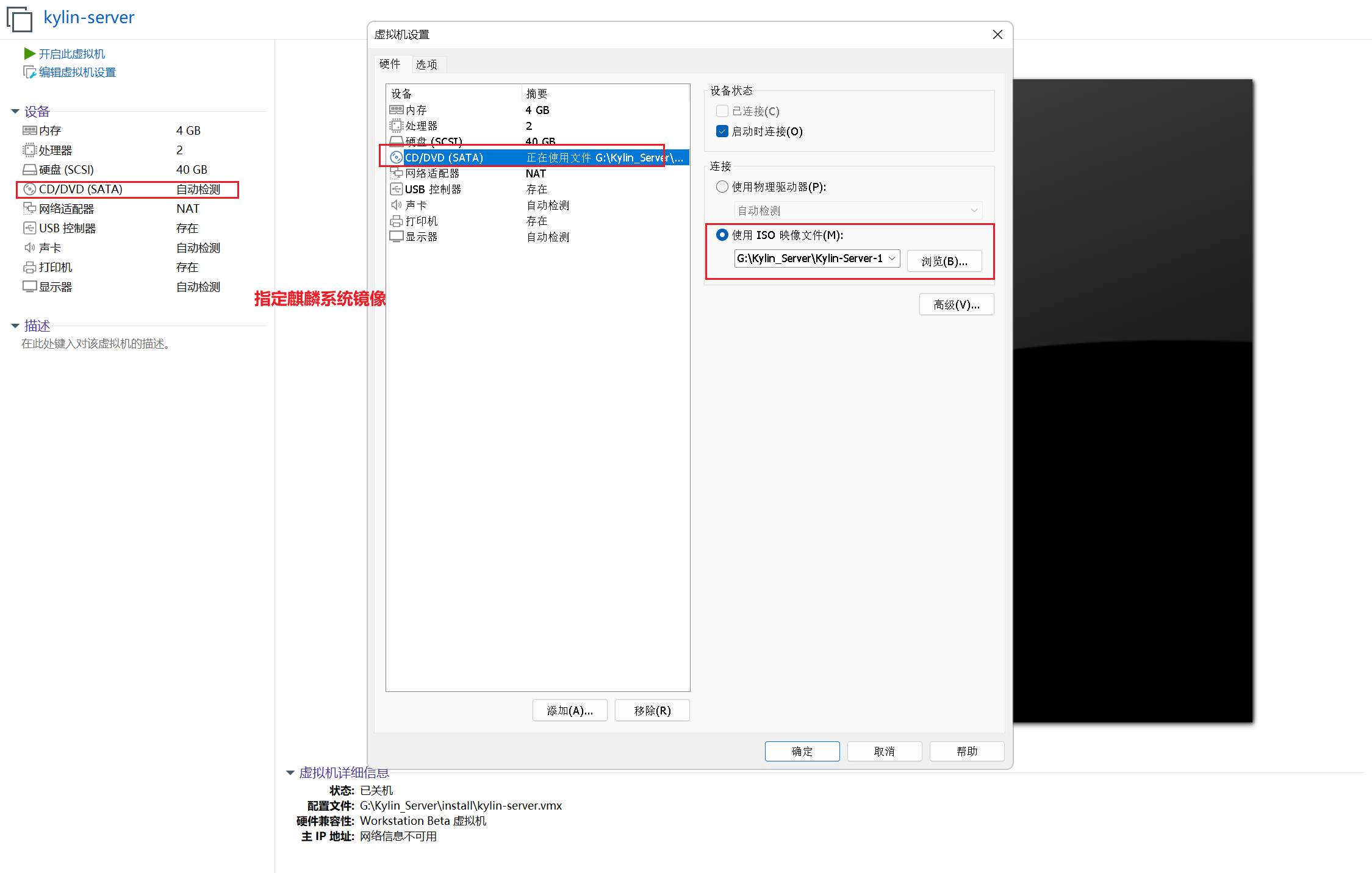 ?️VMware安装银河麒麟V10_v9_09