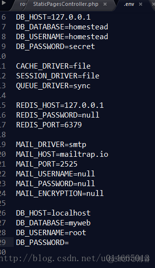 laravel 配置redis laravel数据库配置_laravel 配置redis_03