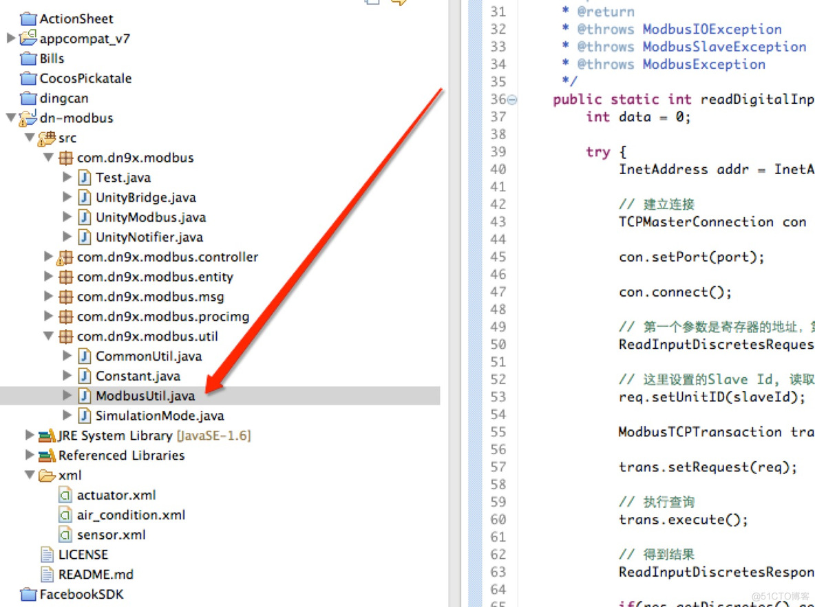 java modbus通讯协议 java实现modbus数据采集_寄存器_03