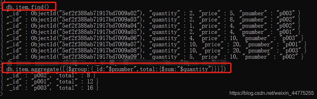 java mongodb设置联合主键 mongodb聚合操作_键值对_05