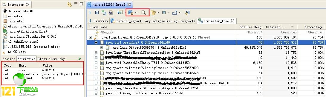 java 内存监视工具 java内存泄漏检测工具_java Analyzer_05