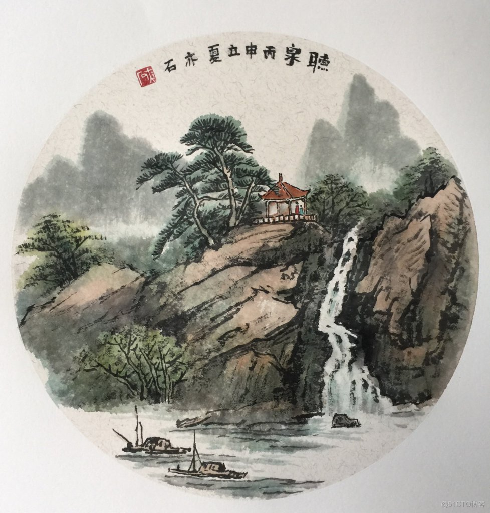 书画家点赞！基于飞桨绘制中国水墨山水画_飞桨_14