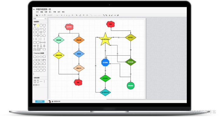 制作架构图的软件 做架构图的app_bpmn流程图_03