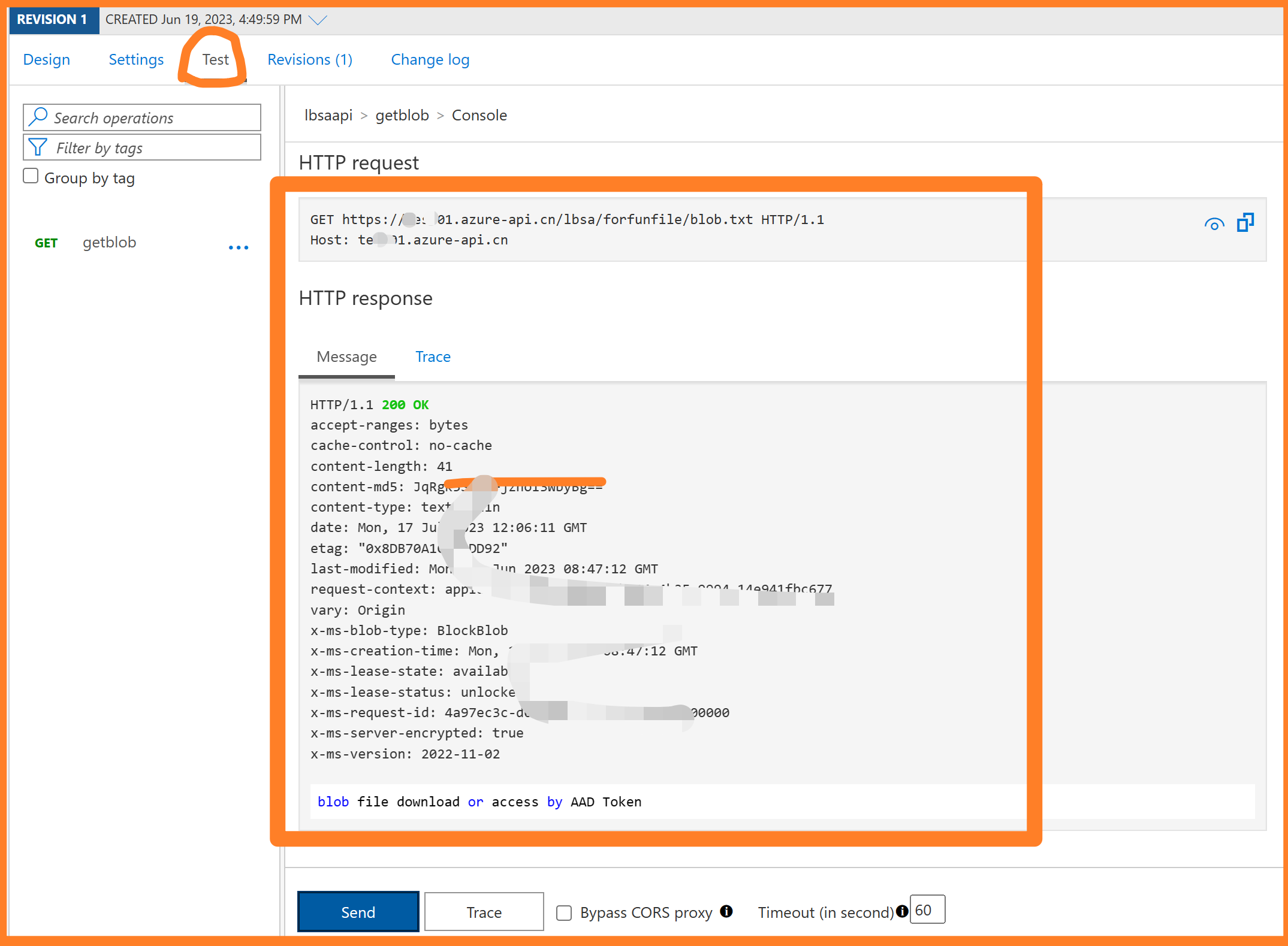 【Azure API Management】实现在API Management服务中使用MI(管理标识 Managed Identity)访问启用防火墙的Storage Account_ci_05