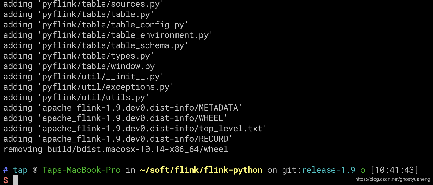 Flink支持python开发 Python开发flink程序_小鱼儿的技术博客_51CTO博客