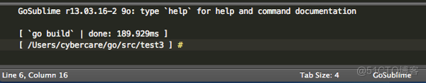 Sublime Text 2下配置Go语言环境_Go_09