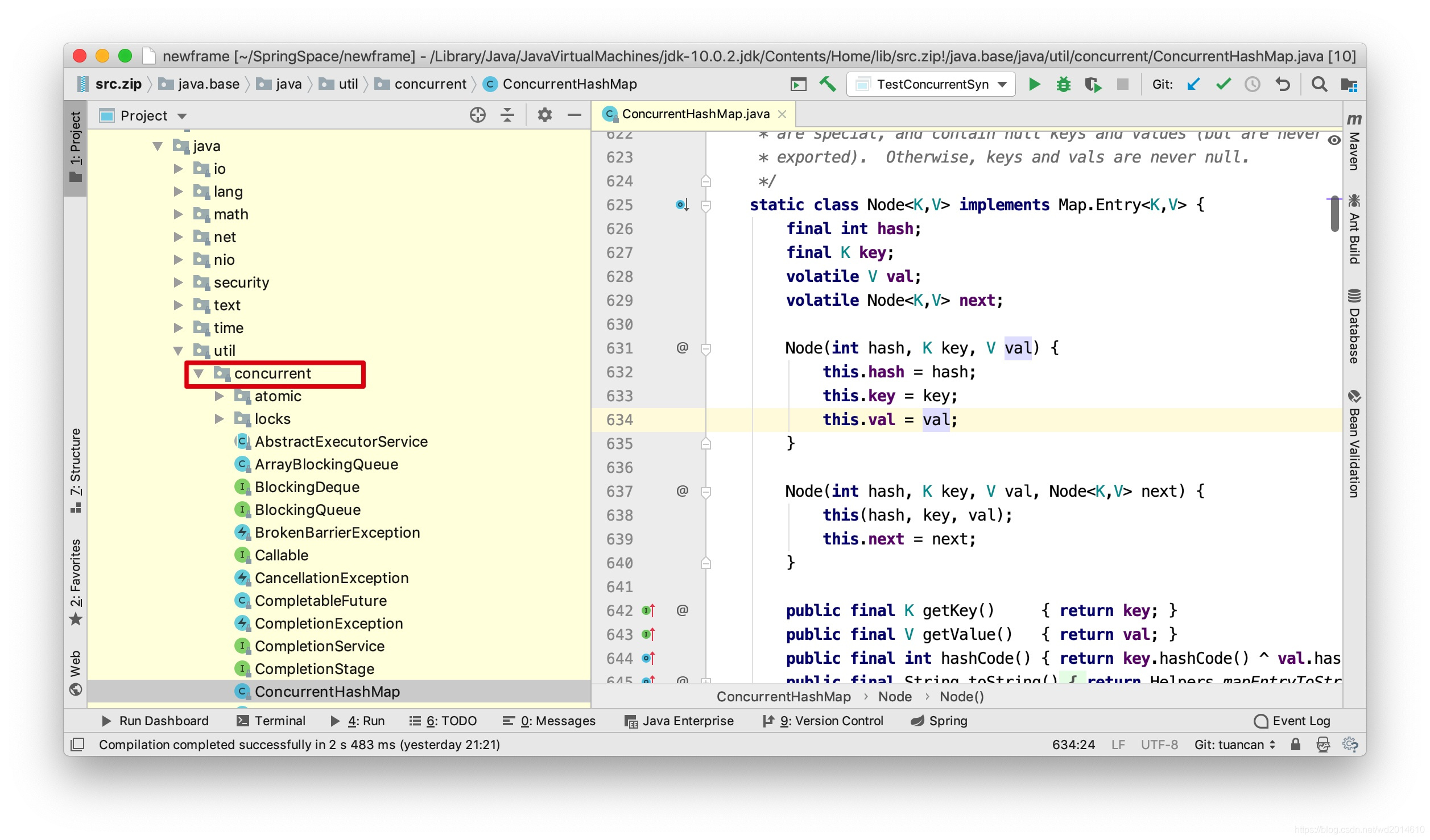 java 并发包原理 java并发包有哪些_ConcurrentHashMap