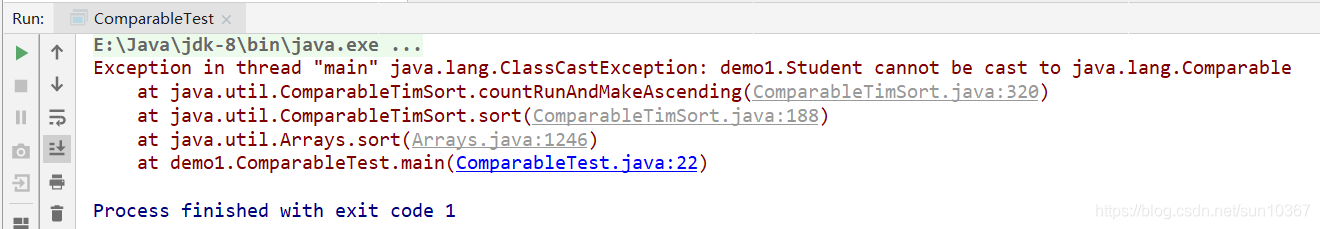 java 快速排序为什么从右向左 java排序comparator_ide