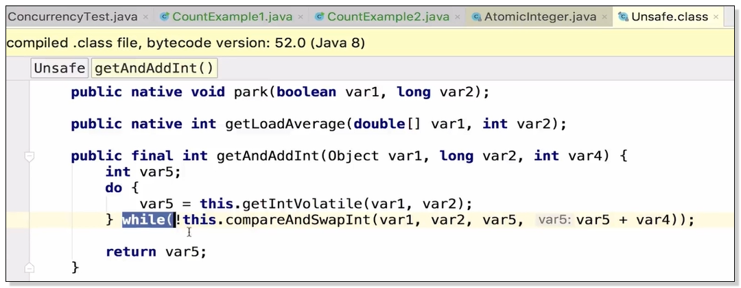 java 线程安全等级 java线程安全的是_CAS算法_03