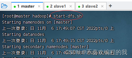 hadoop中配置slaves干什么 hadoop配置slaves文件_hadoop_22