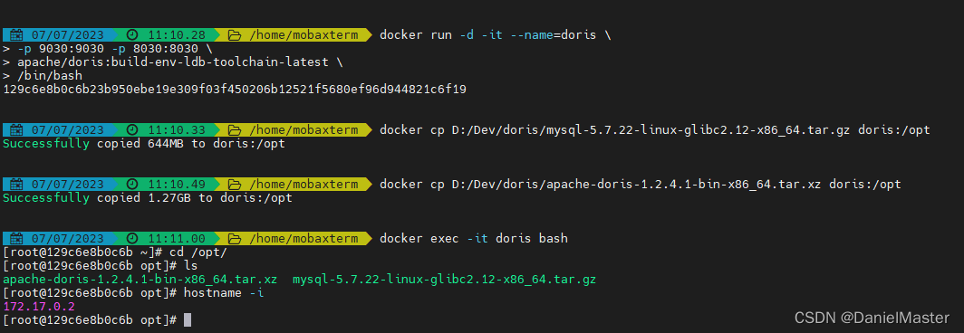 Docker部署Doris超详细图文教程_docker_03