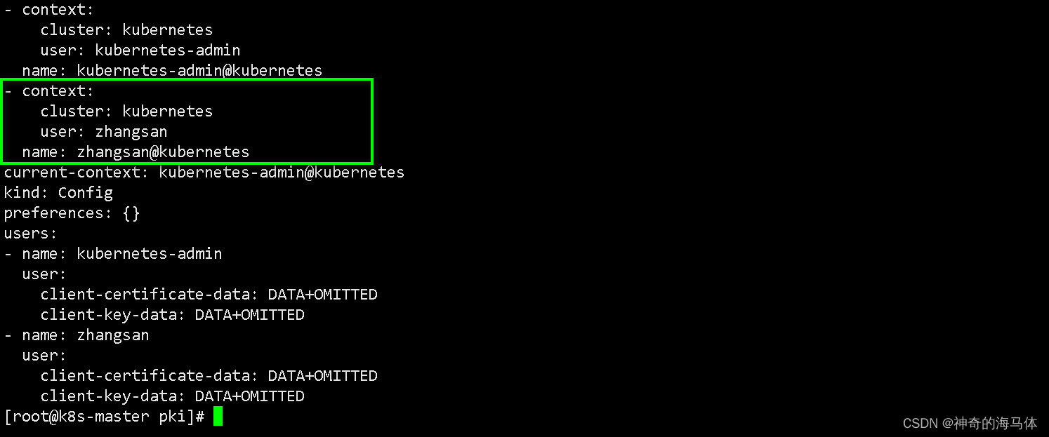 【Kubernetes运维篇】RBAC之创建集群用户管理K8S_kubernetes_02